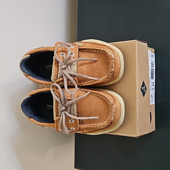 Like New! Sperry Toddler Laynard Boat Shoe - Picture 2 of 8